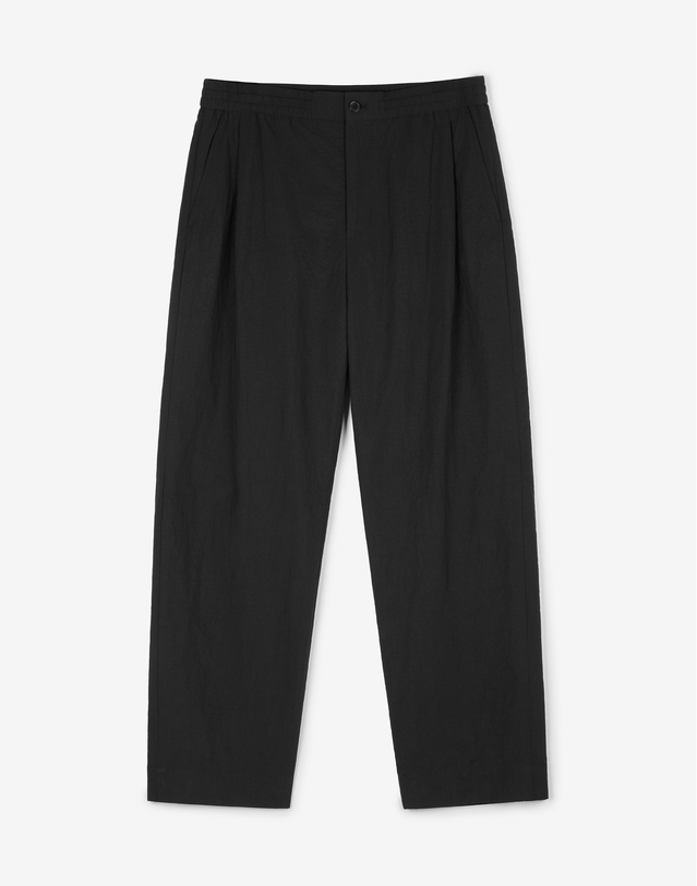 티엔지티 세트 Comfort Nylon Jacket & Pants (Black) 블랙 착용컷