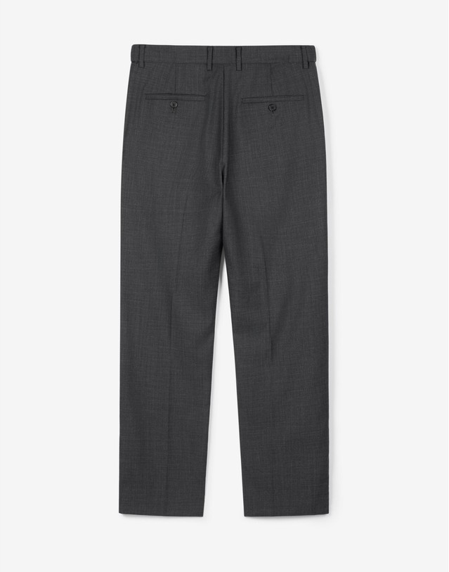 티엔지티 세트 Wool Blend Comfort Jacket & Tapered Pants (Charcoal) 그레이 상세