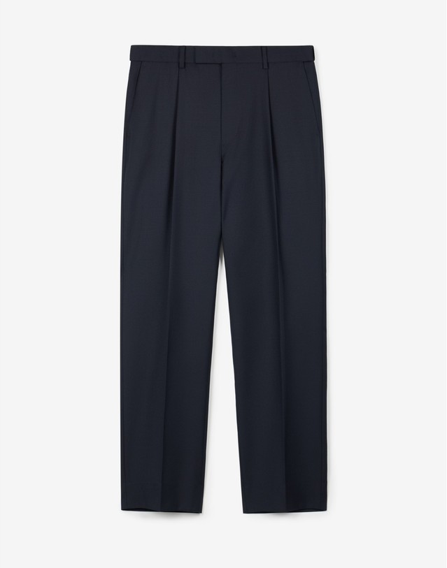 티엔지티 세트 Wool Blend Comfort Jacket & Tapered Pants (Dark Navy) 네이비 상세