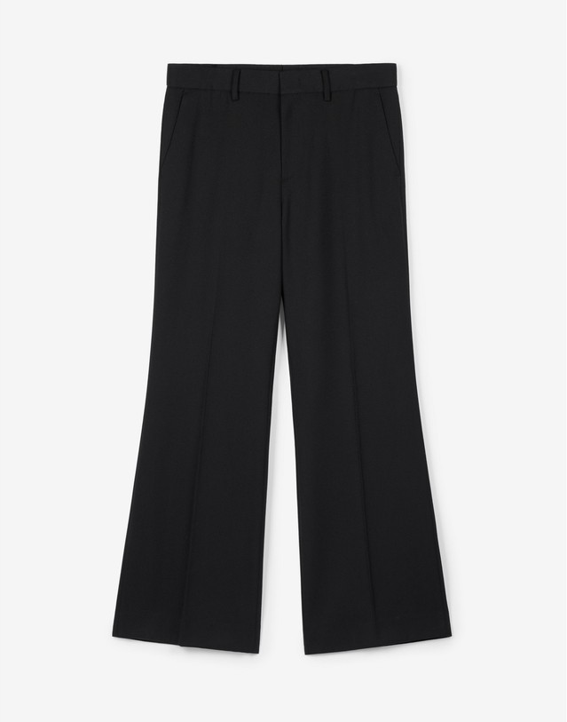 티엔지티 세트 Oversized Structured Wool Jacket & Flared Pants (Black) 블랙 상세