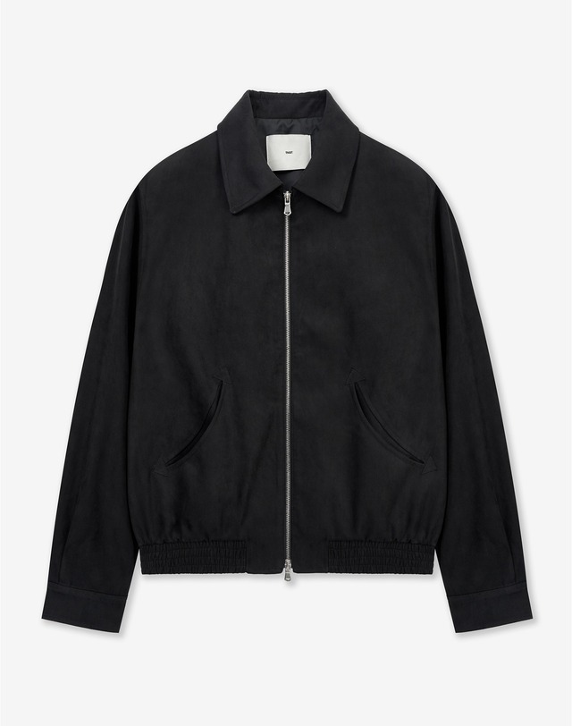 티엔지티 세트 Faux Suede Jumper (Black) 블랙 착용컷