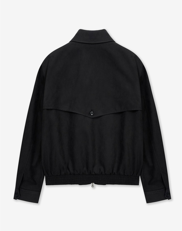 티엔지티 세트 Faux Suede Jumper (Black) 블랙 착용컷