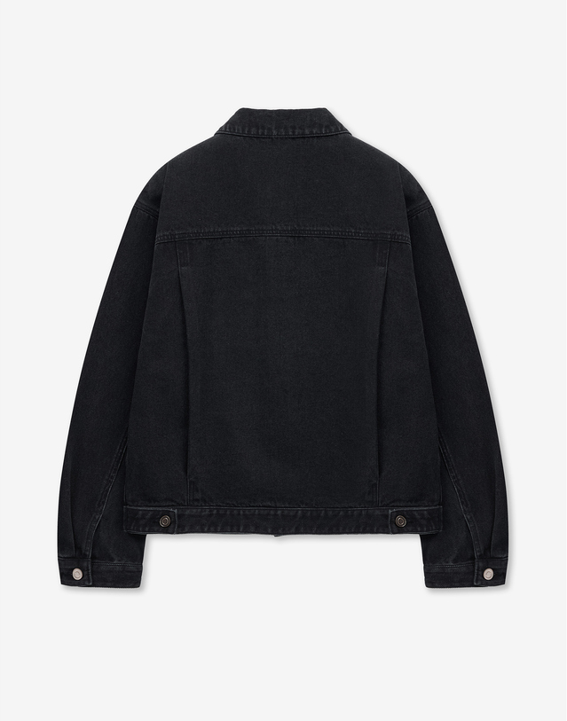 티엔지티 세트 Type-1 & Straight-Fit Denim Set Up (Black) 블랙 착용컷