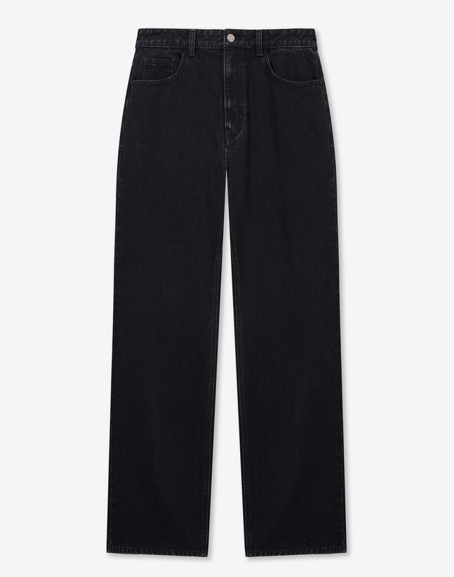 티엔지티 세트 Type-1 & Straight-Fit Denim Set Up (Black) 블랙 착용컷