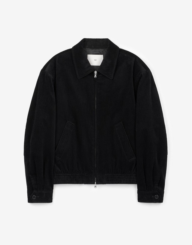 티엔지티 세트 Corduroy Swing-Top (Black) 블랙 착용컷