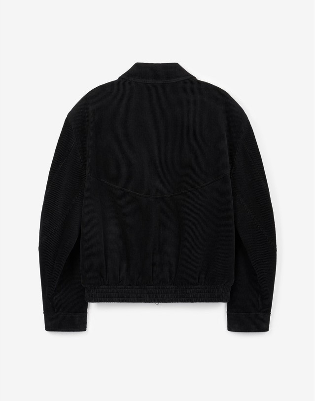 티엔지티 세트 Corduroy Swing-Top (Black) 블랙 착용컷