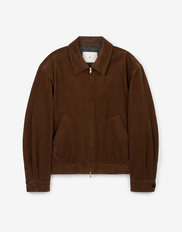 티엔지티 세트 Corduroy Swing-Top (Brown) 브라운 착용컷