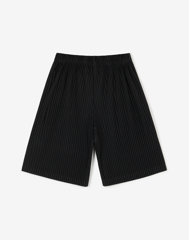 요요기 플리츠 바이 티엔지티 Yoyogi Pleats Tee & Pleats Shorts (Black) 블랙 상세