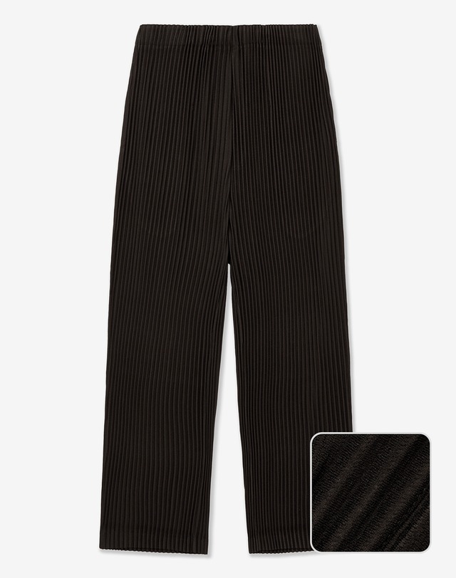 요요기 플리츠 바이 티엔지티 Yoyogi Pleats Polo & Pleats Tapered Pants (Brown) Set-up 브라운 상세