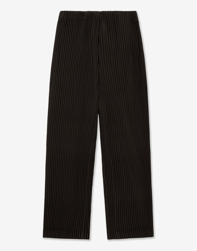 요요기 플리츠 바이 티엔지티 Yoyogi Pleats Polo & Pleats Tapered Pants (Brown) Set-up 브라운 상세