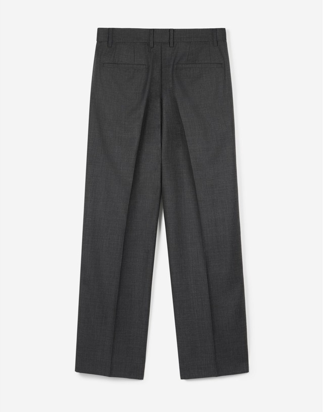 티엔지티 세트 Wool Blend Comfort Jacket & Semi-Wide Pants (Charcoal) 그레이 상세