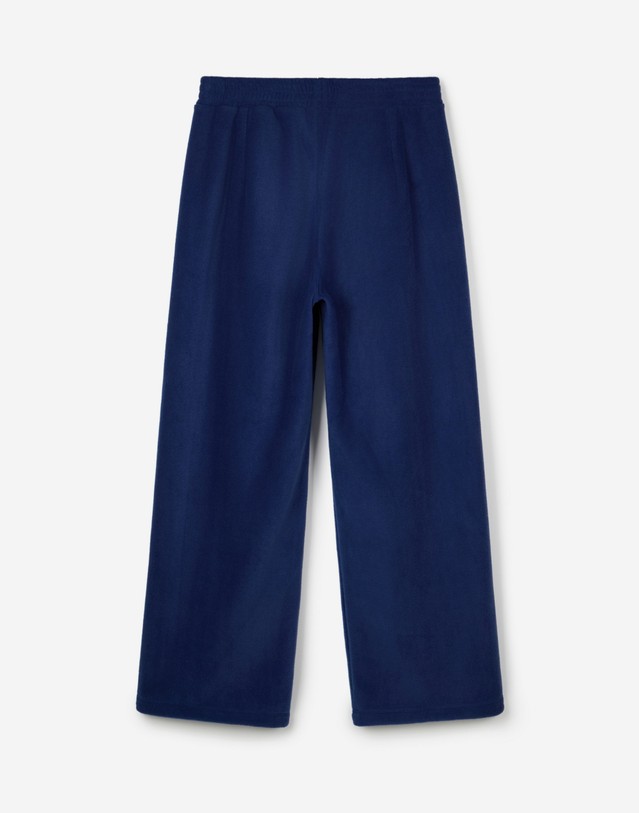 티엔지티 세트 [UNI] Koenji Fleece Wide-Leg Pants (Blue) 블루 착용컷