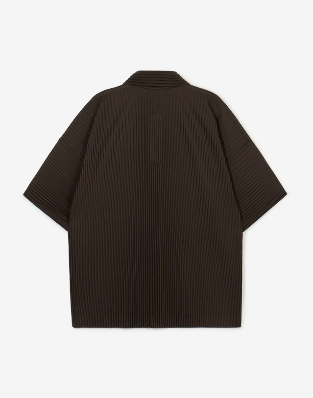 요요기 플리츠 바이 티엔지티 Yoyogi Pleats Polo & Wide Pants (Brown) 브라운 상세