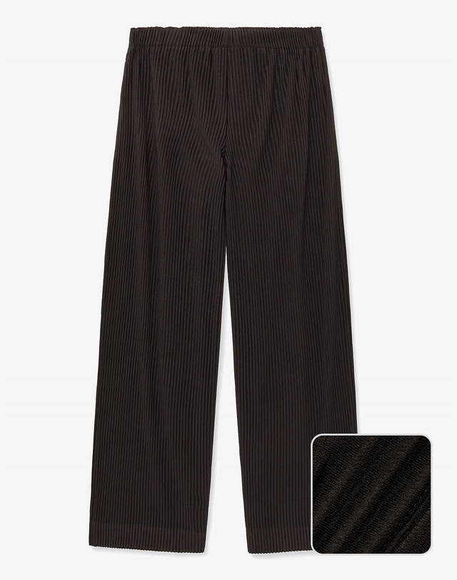 요요기 플리츠 바이 티엔지티 Yoyogi Pleats Polo & Wide Pants (Brown) 브라운 상세