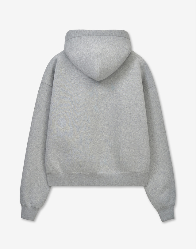 티엔지티 세트 Sculpted Oversize Hoodie Zip-Up (Melange Grey) 그레이 상세