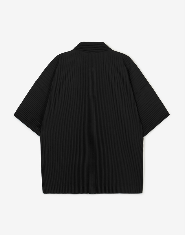 요요기 플리츠 바이 티엔지티 Yoyogi Pleats Polo & Wide Pants (Black) 블랙 상세