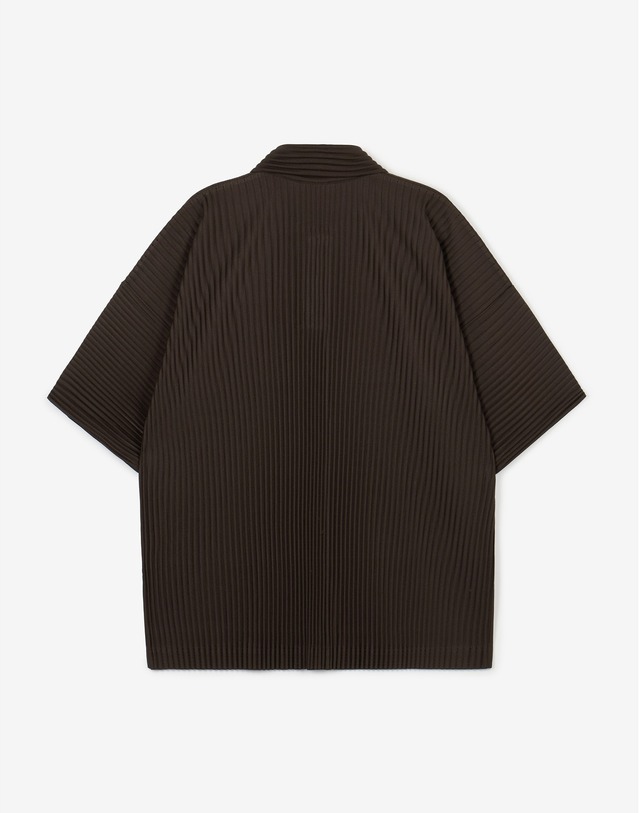 요요기 플리츠 바이 티엔지티 Yoyogi Pleats Polo & Wide Pants (Brown) 브라운 상세