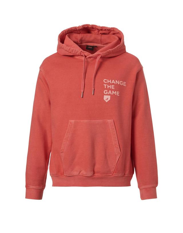 질스튜어트 뉴욕 질스튜어트 스포츠 세트 [Change Up Pigment Hoodie Set] 코랄 피그먼트 면 남녀공용 스웻 후디 세트 착용컷