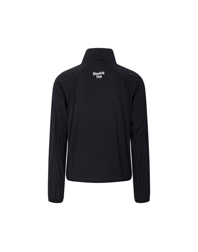 더블플래그 세트 [SET][AIR GRID] Women Pro-Fit Oversized Golf Jacket (BLACK) 블랙 착용컷