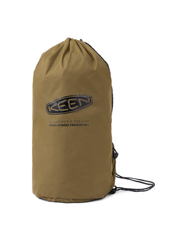 [KHT Recycle Drawstring BAG IN POUCH] 카키 남여공용 파우치
