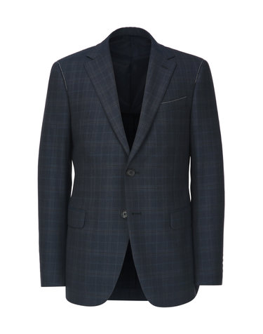 [클리어런스]터콰이즈 《TechTailoring》 ZEGNA 패턴 서머 수트 자켓