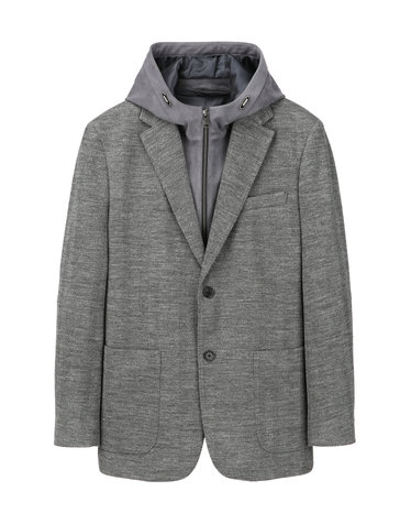 다크 그레이《Herringbone Pattern》FORTEX 2WAY 블레이져