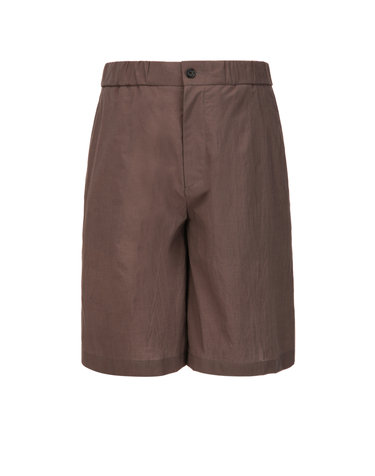 다크브라운《Natural Cotton》하프 팬츠