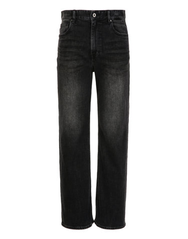 블랙《Flex Denim》세미부츠컷 데님 팬츠