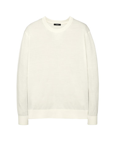 크림《Prime Wool》라운드 스웨터