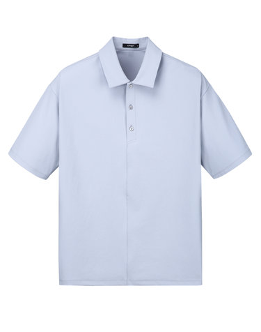 라이트 블루《ElaCool》세미오버 카라티