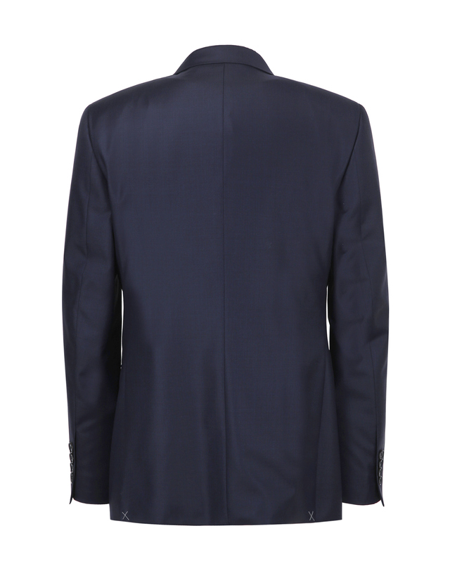 알레그리 다크 네이비《Tech Tailoring》Loro Piana Fabric 울 실크 수트 자켓 진한 네이비 착용컷