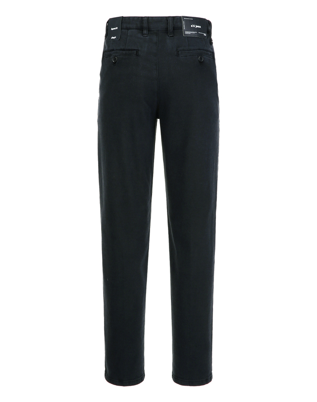 알레그리 블랙《Flex Denim》[Slim 1-Tuck] 데님 팬츠 착용컷