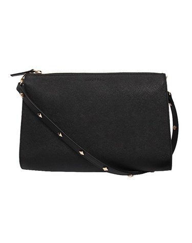 꼴라쥬바이엘 제인 스터드 크로스 앤 숄더백 블랙 Jane stud cross&shoulder bag black