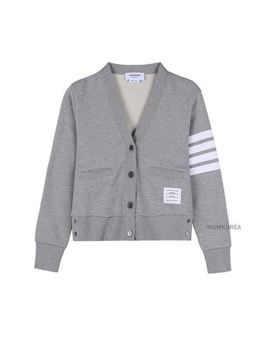 [톰브라운] FW25 여성 루프백 4바 가디건 FJT069A 00535 055