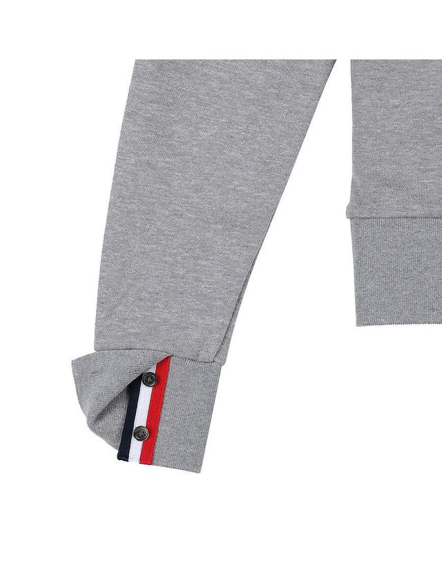 톰브라운 [톰브라운] FW25 여성 루프백 4바 가디건 FJT069A 00535 055 착용컷