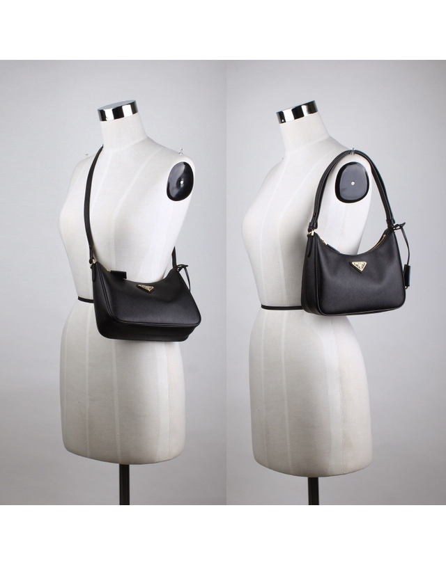 프라다 [PRADA] 사피아노 가죽 미니백 1BC204 NZV F0632 착용컷