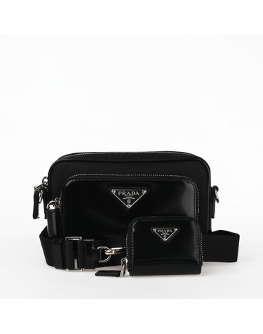 [PRADA] 리나일론 브러시드 숄더백 2VH172 789 F0002