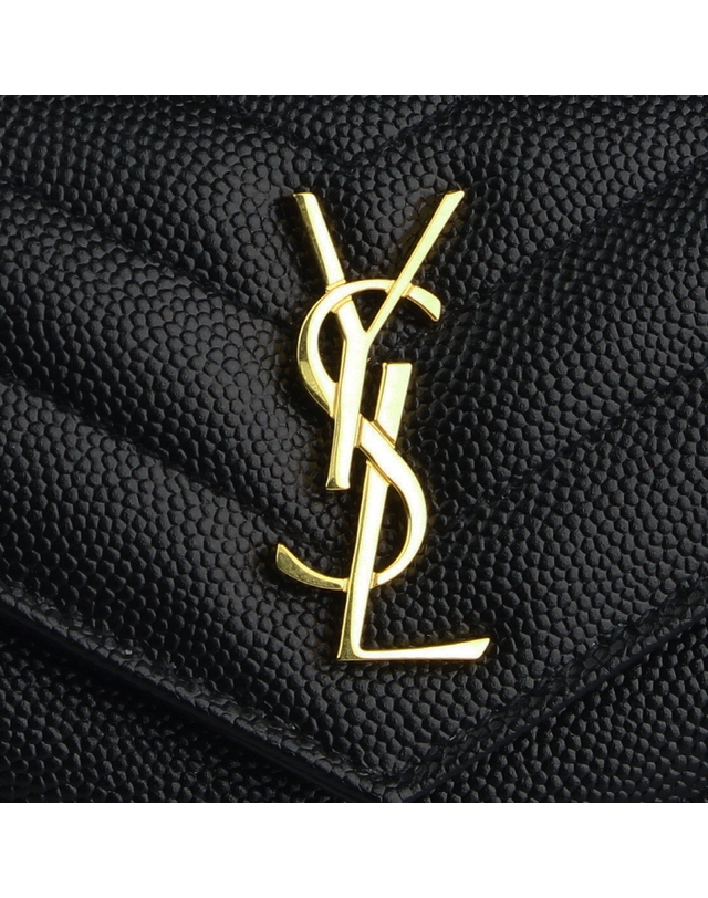 생 로랑 [SAINT LAURENT] 모노그램 여성 반지갑 692061 BOW01 1000 착용컷
