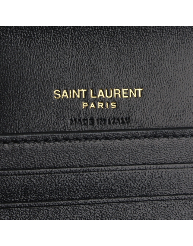 생 로랑 [SAINT LAURENT] 모노그램 여성 반지갑 692061 BOW01 1000 착용컷