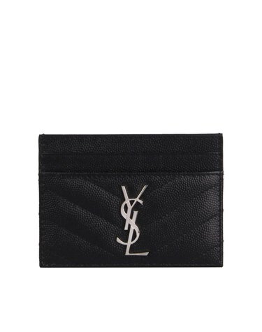 [SAINT LAURENT] 모노그램 카드 지갑 423291 BOW02 1000