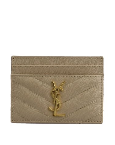 [SAINT LAURENT] 모노그램 카드 지갑 423291 BOW01 2721