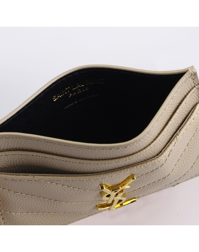 생 로랑 [SAINT LAURENT] 모노그램 카드 지갑 423291 BOW01 2721 착용컷