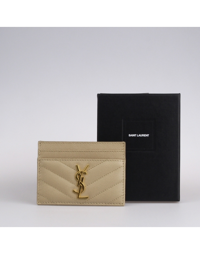 생 로랑 [SAINT LAURENT] 모노그램 카드 지갑 423291 BOW01 2721 착용컷