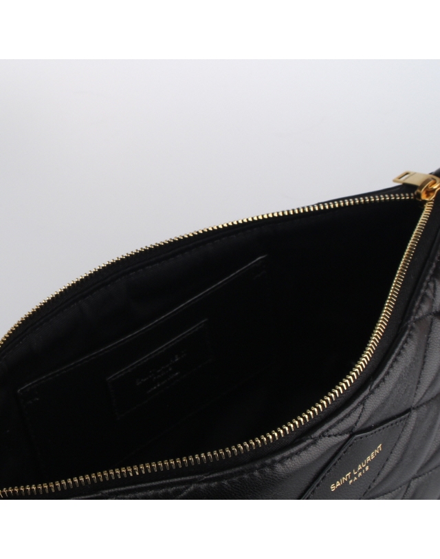 생 로랑 [SAINT LAURENT] 가비 지퍼 숄더백 755979 1EL07 1000 착용컷