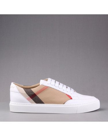 [BURBERRY] 하우스 체크 뉴 살몬드 여성 스니커즈 8056712