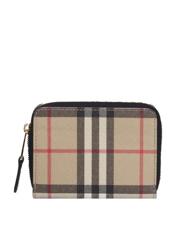 [BURBERRY] 빈티지 체크 반지갑 8058017