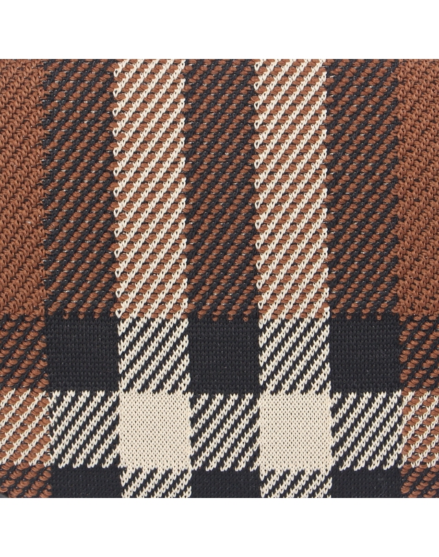 버버리 [BURBERRY] 니트 체크 올림피아 파우치백 8049301 착용컷