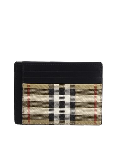 [BURBERRY] 빈티지 체크 카드 지갑 8065631