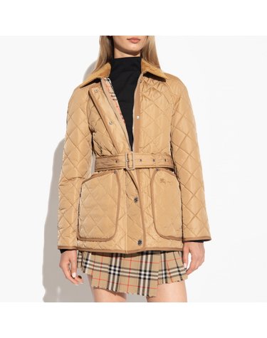 [BURBERRY] 코듀로이 퀼팅 자켓 8071842