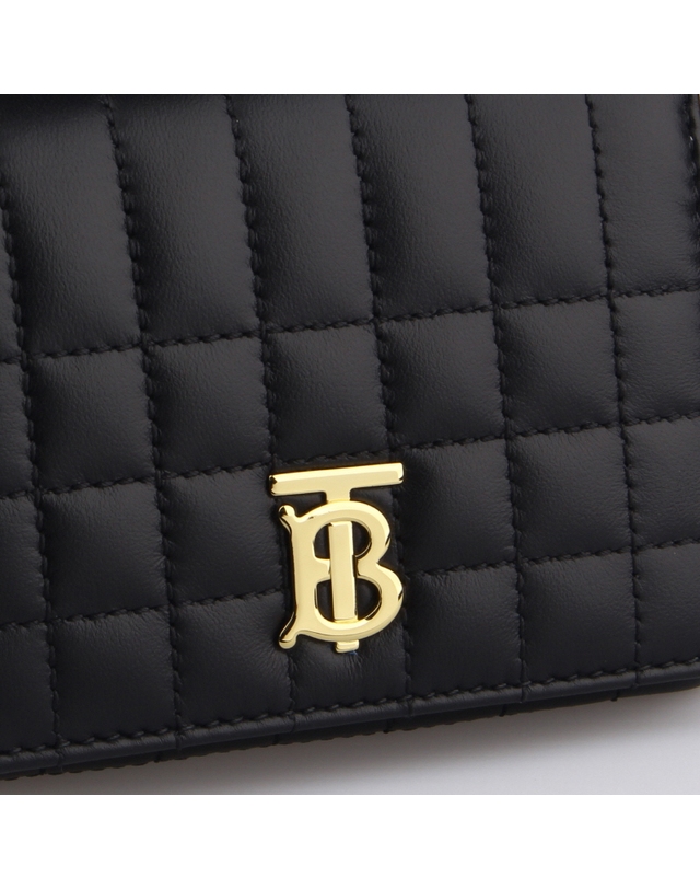 버버리 [BURBERRY] TB 퀼팅 롤라 반지갑 8062372 착용컷